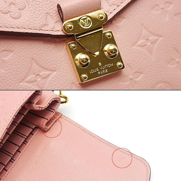 Louis Vuitton Pochette Metis MM 2 Way Implant Monogram Rose Poodle With Strap - Picture 6 of 8